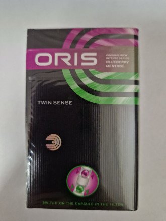 Сигареты Oris King size Blueberry 2 кнопки оптом 
