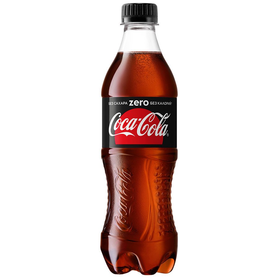 Газированный напиток Coca-Cola Zero 0,5 л оптом 
