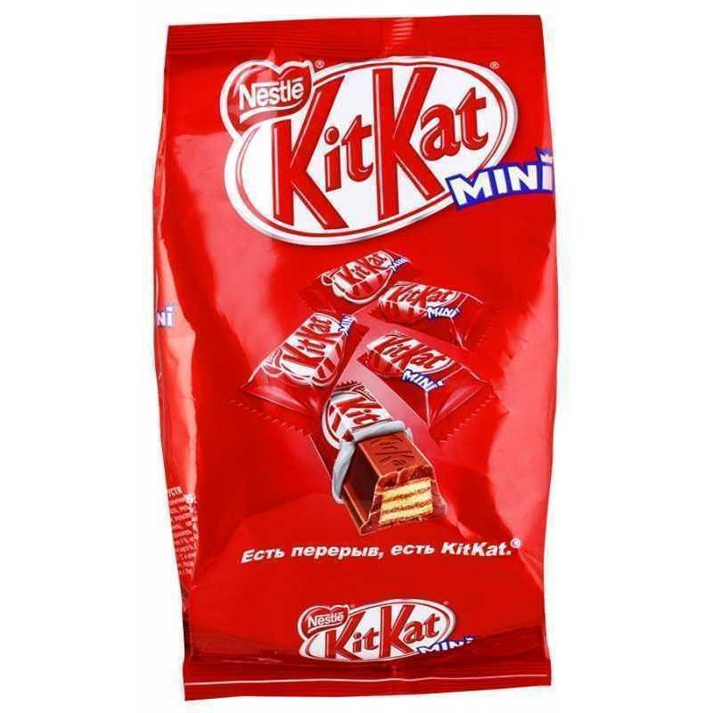Конфеты Kit-Kat minis 202г оптом Конфеты Kit-Kat minis 202г оптом