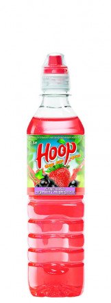 Напиток негазированный Hoop клубника-чёрная смородина 0,5 Л оптом 