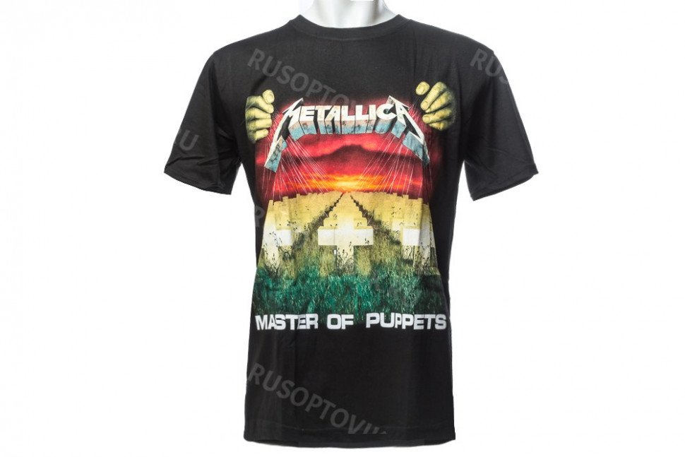 Футболка Metallica Master of puppets оптом 