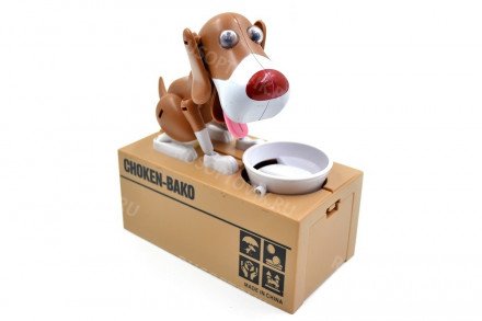 Копилка Собачка Piggy Bank CHOKEN-BAKO оптом 