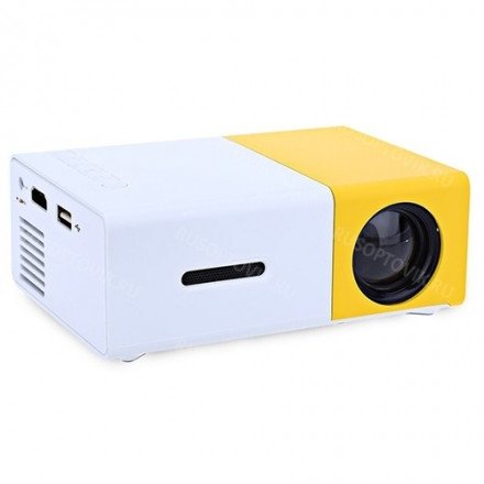 LED проектор Aao YG300 портативный переносной оптом 