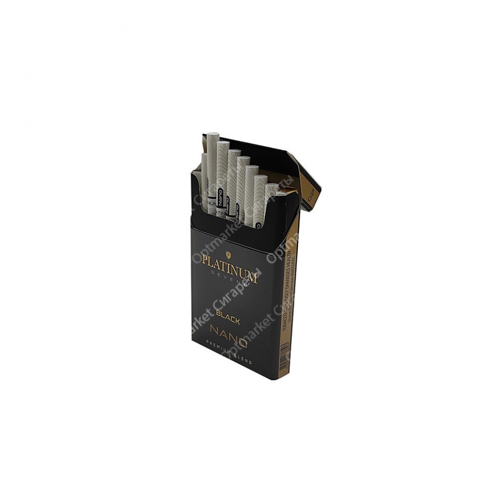 Сигареты Platinum Seven Black Nano оптом 