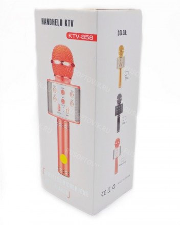 Беспроводной караоке-микрофон Handheld KTV 858 оптом 