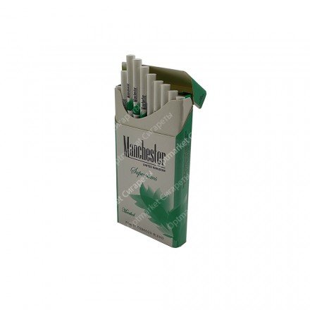 Сигареты Manchester Menthol Superslims оптом 
