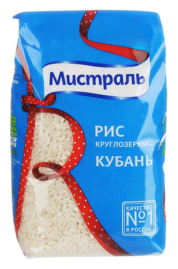Рис Мистраль Кубань круглозерный 900 г оптом Рис Мистраль Кубань круглозерный 900 г оптом
