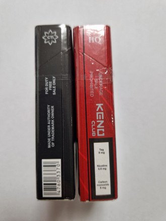 Сигареты Keno compact Red (мундштук) оптом 
