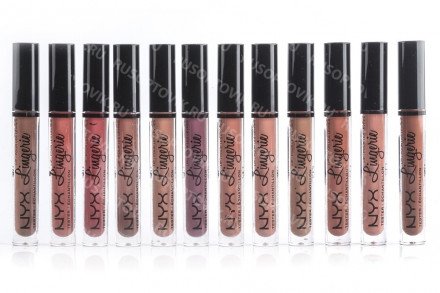Жидкая матовая помада Nyx Lip Lingerie (24шт) оптом 