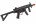Модель автомата G5 MP5PDW со складным прикладом оптом 