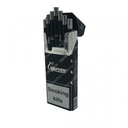 Сигареты Sigarone Black Super Slims оптом 