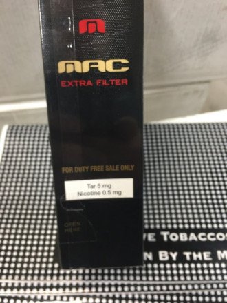 Сигареты MAC BLACK-GOLD Extra Filter QS (Араб оригинал) оптом 