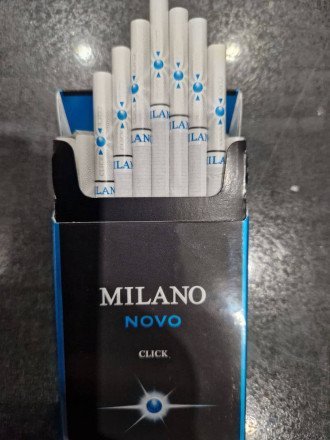 Сигареты Milano Novo Super Slims (кнопка) оптом 