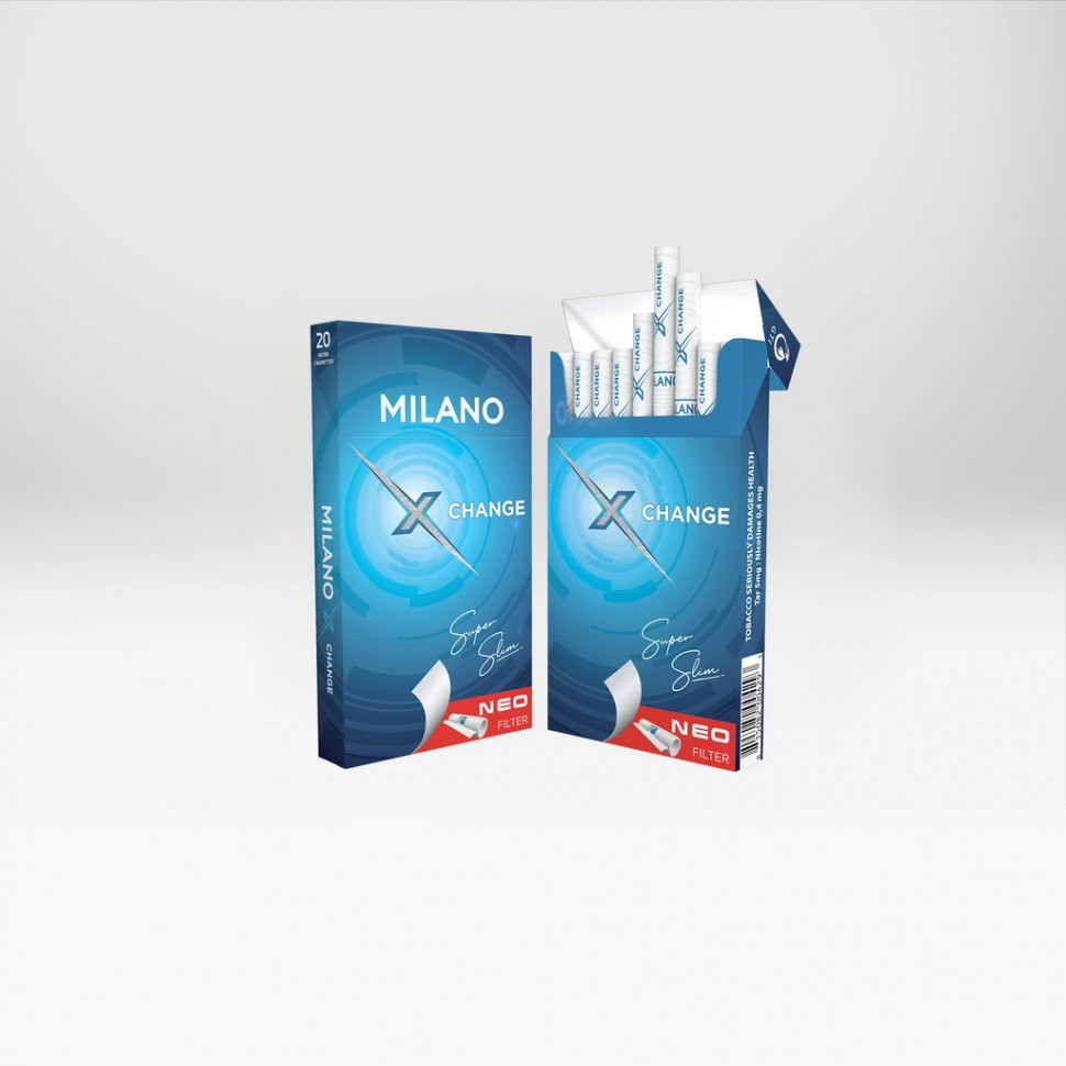 Сигареты Milano X Change Mentol оптом   