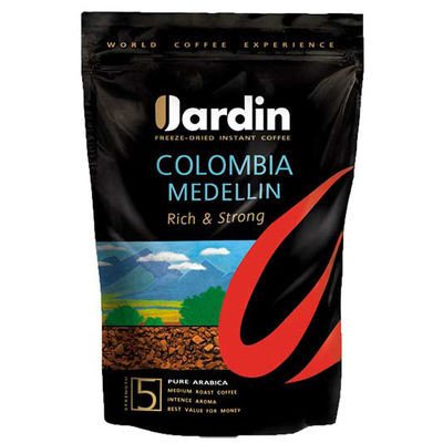 Кофе расстворимый Jardin Colombia Medellin 150г оптом 