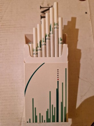 Сигареты MILANO Green Super Slim Mentol оптом 