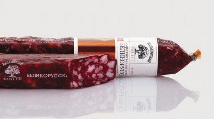 Колбаса сырокопченая Великорусская Малаховский 1 кг оптом 