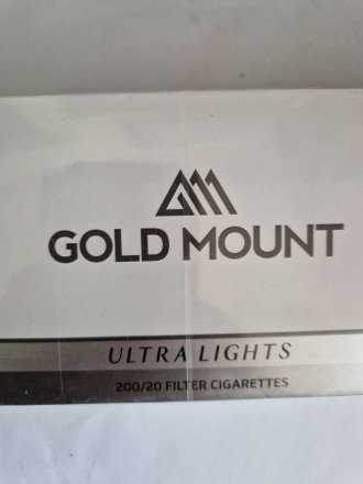 Сигареты Gold Mount King Size Ultra Lights оптом 