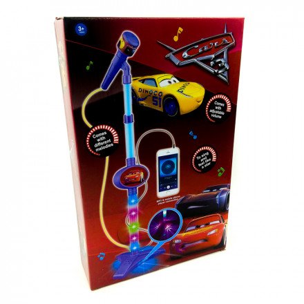 Детский микрофон на стойке Cars 3 Тачки оптом 