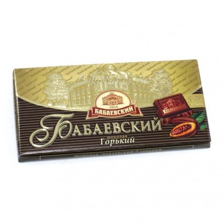 Шоколад Бабаевский Горький 100г оптом 