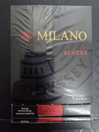 Сигареты Milano Blacks оптом 