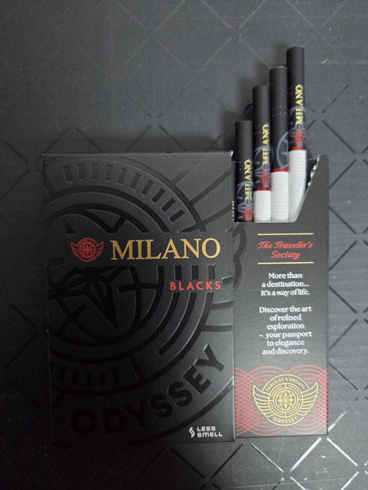 Сигареты Milano Blacks оптом Сигареты Milano Blacks оптом