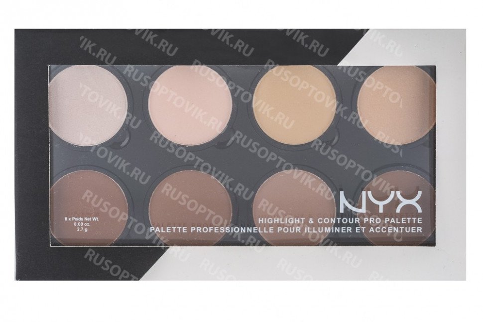 Палетка для контуринга Nyx Highlight & Contour Pro Palette оптом Палетка для контуринга Nyx Highlight & Contour Pro Palette оптом
