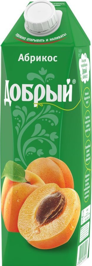 Сок Добрый Абрикос 1л оптом Сок Добрый Абрикос 1л оптом