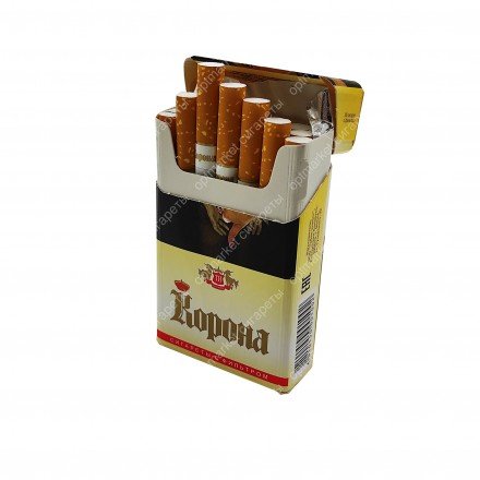 Сигареты Корона Желтая  (акциз дубль) оптом 