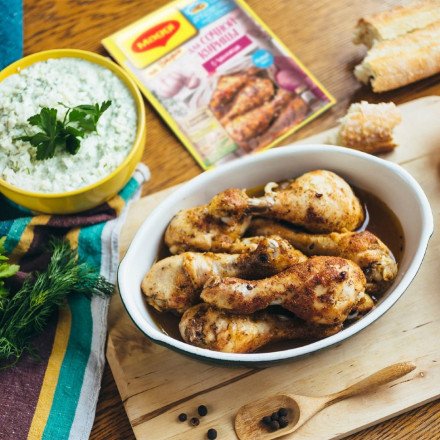 Maggi На второе для сочной курицы с чесноком 38 г оптом 