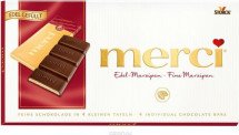 Шоколад Merci Марципан 100г оптом