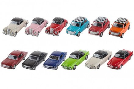 Машинки Vintage Car 1:32 оптом 