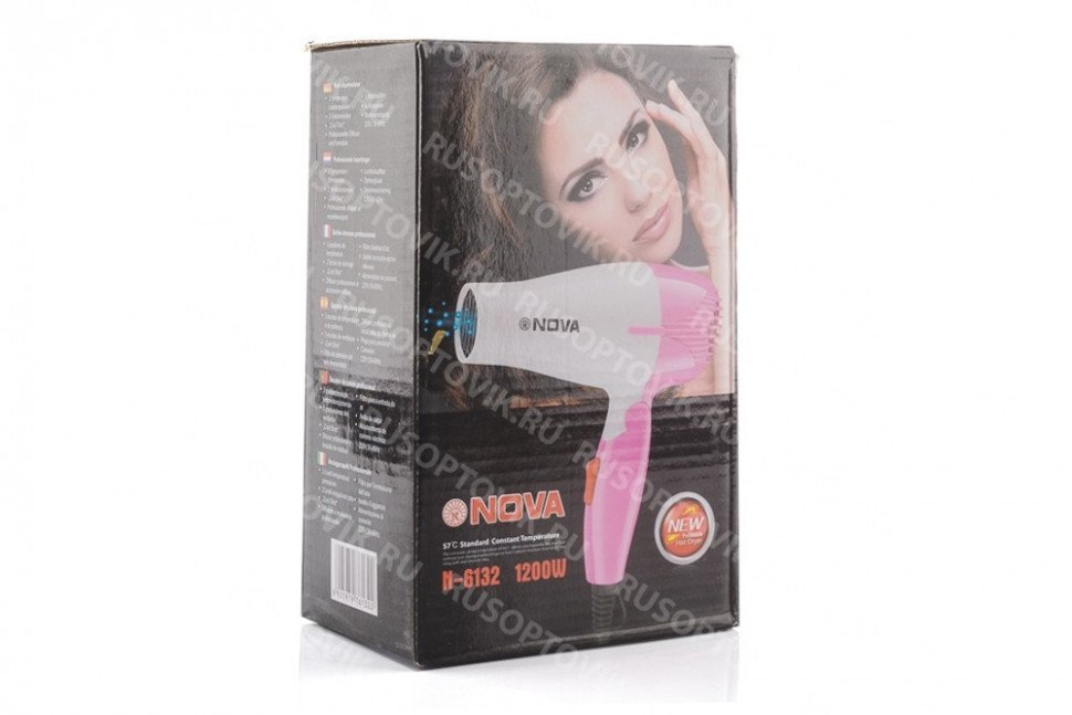 Фен для волос Nova N-6132 1200W оптом 