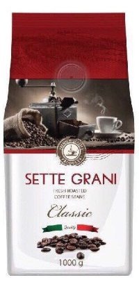 Кофе зерновой Sette Grani Classic 1000г оптом 