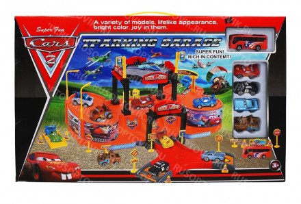 Автопарковка "Тачки 2" оптом 