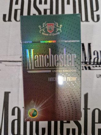 Сигареты Manchester Amber Crush Fusion Superslims оптом 
